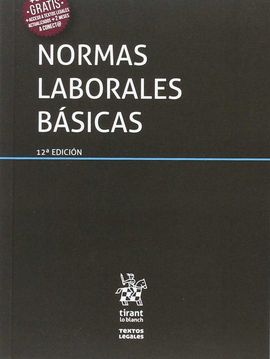 NORMAS LABORALES BSICAS 12 EDICIN 2017