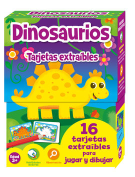 TARJETAS TROQUELADAS DINOSAURIOS