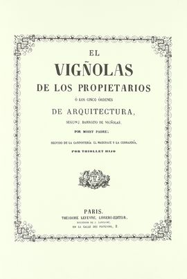 REGLA DE LAS CINCO RDENES DE ARQUITECTURA