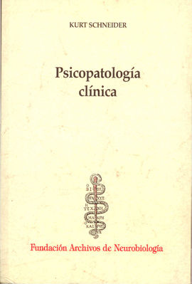 PSICOPATOLOGIA CL¡NICA