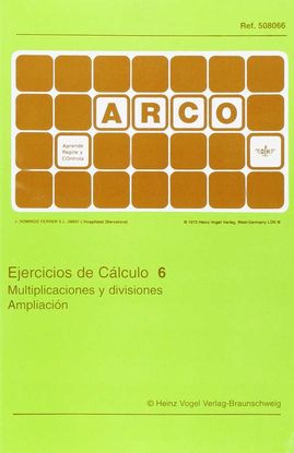 EJERCICIOS DE CLCULO 6. MULTIPLICACIONES Y DIVISIONES