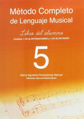 MTODO COMPLETO DE LENGUAJE MUSICAL 5 NIVEL. LIBRO DEL ALUMNO