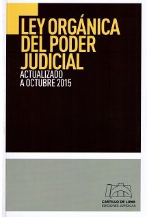 LEY ORGNICA DEL PODER JUDICIAL