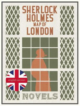 SHERLOCK HOLMES MAP OF LONDON. NOVELS