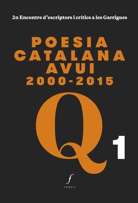 POESIA CATALANA AVUI 2000-2015
