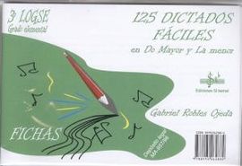 125 DICTADOS FCILES EN DO MAYOR Y LA MENOR PARA TERCERO DE LOGSE