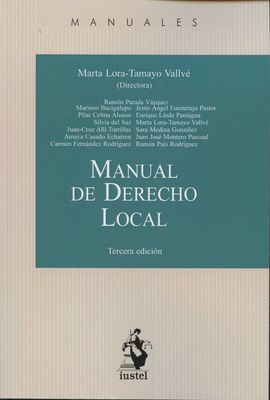 MANUAL DE DERECHO LOCAL