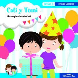 APRENDO EN CASA CATI Y TOMI EL CUMPLEAOS DE CATI