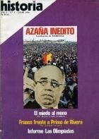 HISTORIA 16. N 3. AZAA INDITO