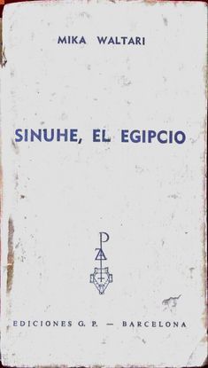 SINUHE EL EGIPCIO