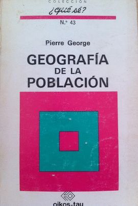 GEOGRAF�A DE LA POBLACI�N