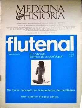 REVISTA MEDICINA E HISTORIA N 37 JULIO 1974