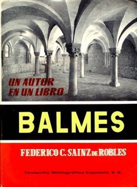 JAIME BALMES. UN AUTOR EN UN LIBRO