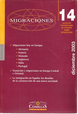 REVISTA MIGRACIONES. MIGRACIONES HOY EN EUROPA... TRANSICIN Y MIGRACIONES EN EUROPA CENTRAL Y ORIENTAL. LA INMIGRACIN EN ESPAA... N 14 DIC.2003