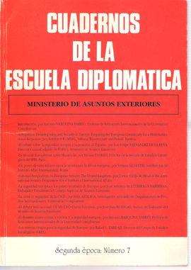 CUADERNOS DE LA ESCUELA DIPLOMATICA SEGUNDA EPOCA N7 1992