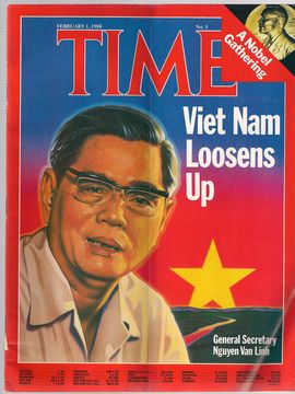 TIME. N. 5, FEBRUARY 1, 1988/ VIET NAM, LOOSENS UP/ A NOBEL GATHERING/...