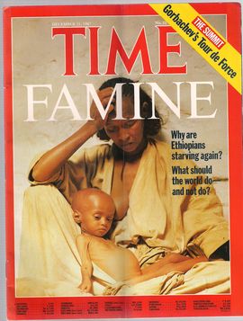 TIME. N. 51, DECEMBER 21, 1987/ FAMINE. WHY ETHIOPIANS STARVING AGAIN? WHAT SHOULD THE WORLD DO AND NOT DO?/ THE SUMMIT: GORBACHEV'S TOUR DE FORCE/...