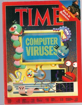 TIME. N. 39, SEPTEM. 26, 1988/ COMPUTER VIRUSES/ UNITED NATIONS. BACK IN BUSINESS/...