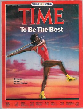 TIME. N. 38, SEPTEM. 19, 1988/ TO BE THE BEST. OLYMPIAN JACKIE JOYNER-KERSEE