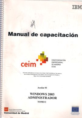 WINDOWS 200 ADMINSTRADOR (3 TOMOS) ADMINISTRACION // CONCEPTOS E IMPLEMENTACION// CONCEPTOS E IMPLEMENTACION