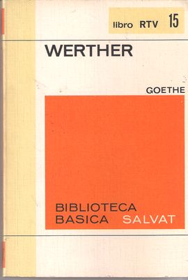 WERTHER. LIBRO RTV 15