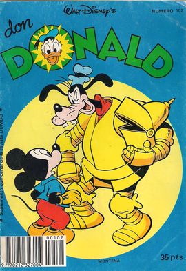 DON DONALD, SUPLEMENTO QUINCENAL. REVISTA DUMBO. N 102