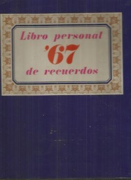 LIBRO PERSONAL DE RECUERDOS 67