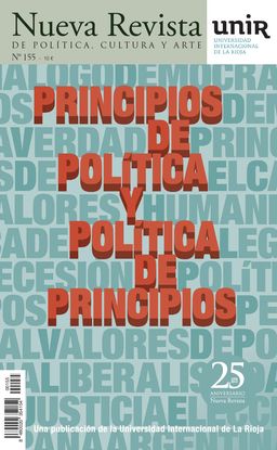 NUEVA REVISTA DE POLITICA, CULTURA Y ARTE. UNIR.  N 155. PRINCIPIOS DE POLITICA Y POLTICA DE PRINCIPIOS