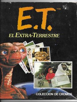 E.T. EL EXTRA-TERRESTRE, COLECCION DE CROMOS. COMPLETO COMPLETOS 120 CROMOS. 1982