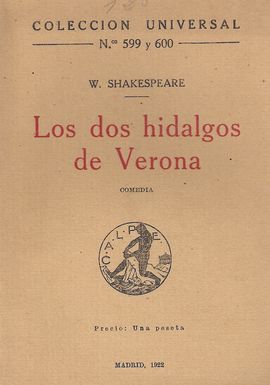 LOS DOS HIDALGOS DE VERONA