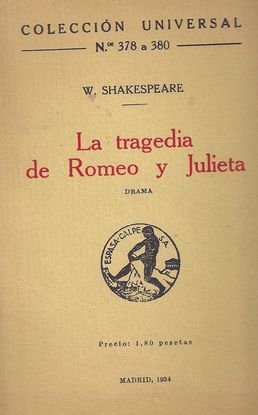 LA TRAGEDIA DE ROMEO U JULIETA