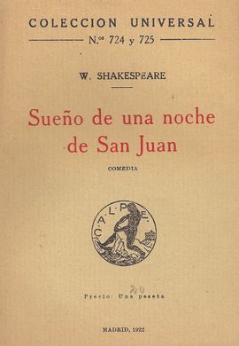 SUEO DE UNA NOCHE DE SAN JUAN