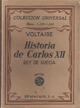 HISTORIA DE CARLOS XII REY DE SUECIA