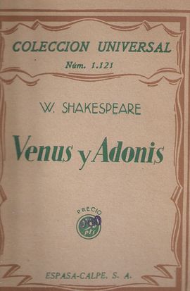 VENUS Y ADONIS