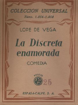 LA DISCRETA ENAMORADA