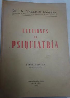 LECCIONES DE PSIQUIATRA.