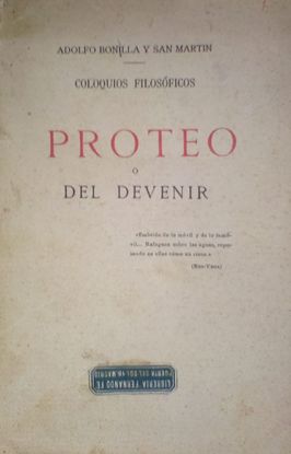 PROTEO O DEL DEVENIR