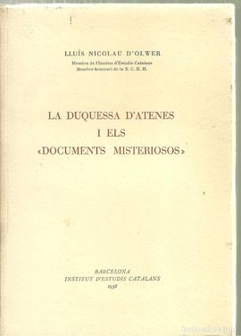 LA DUQUESSA D'ATENES I ELS 