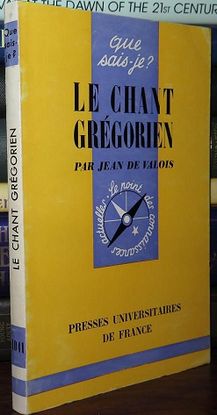 LE CHANT GREGORIEN