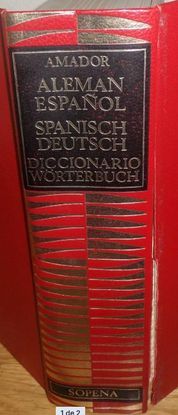 DICCIONARIO ALEMN-ESPAOL SPANISCH-DEUTSCH WRTERBUCH