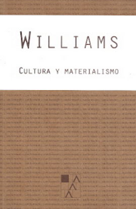 CULTURA Y MATERIALISMO